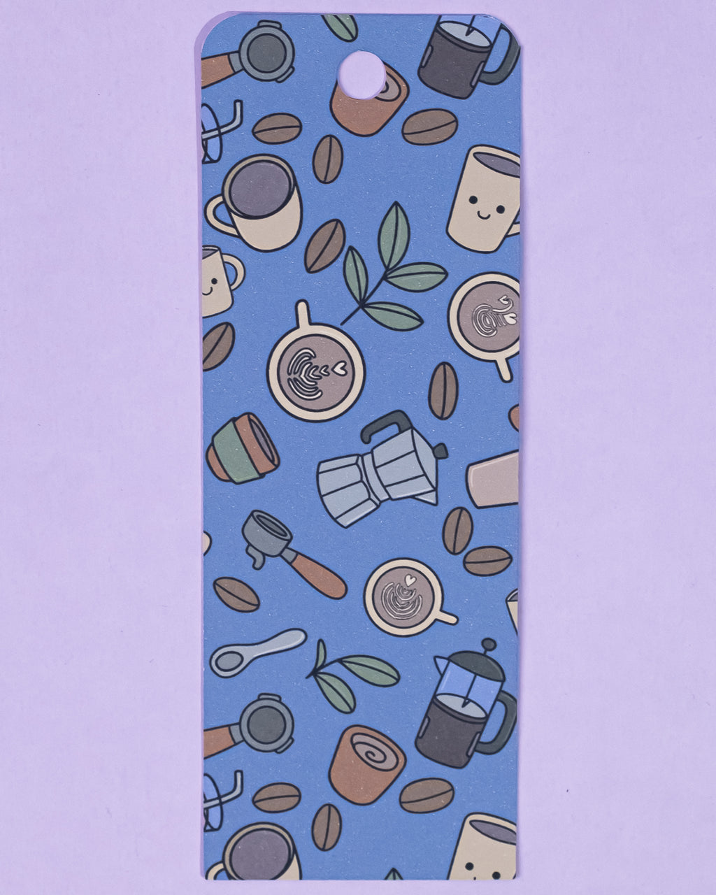 Coffee Time Bookmark | Cute Coffee Lover Bookmark