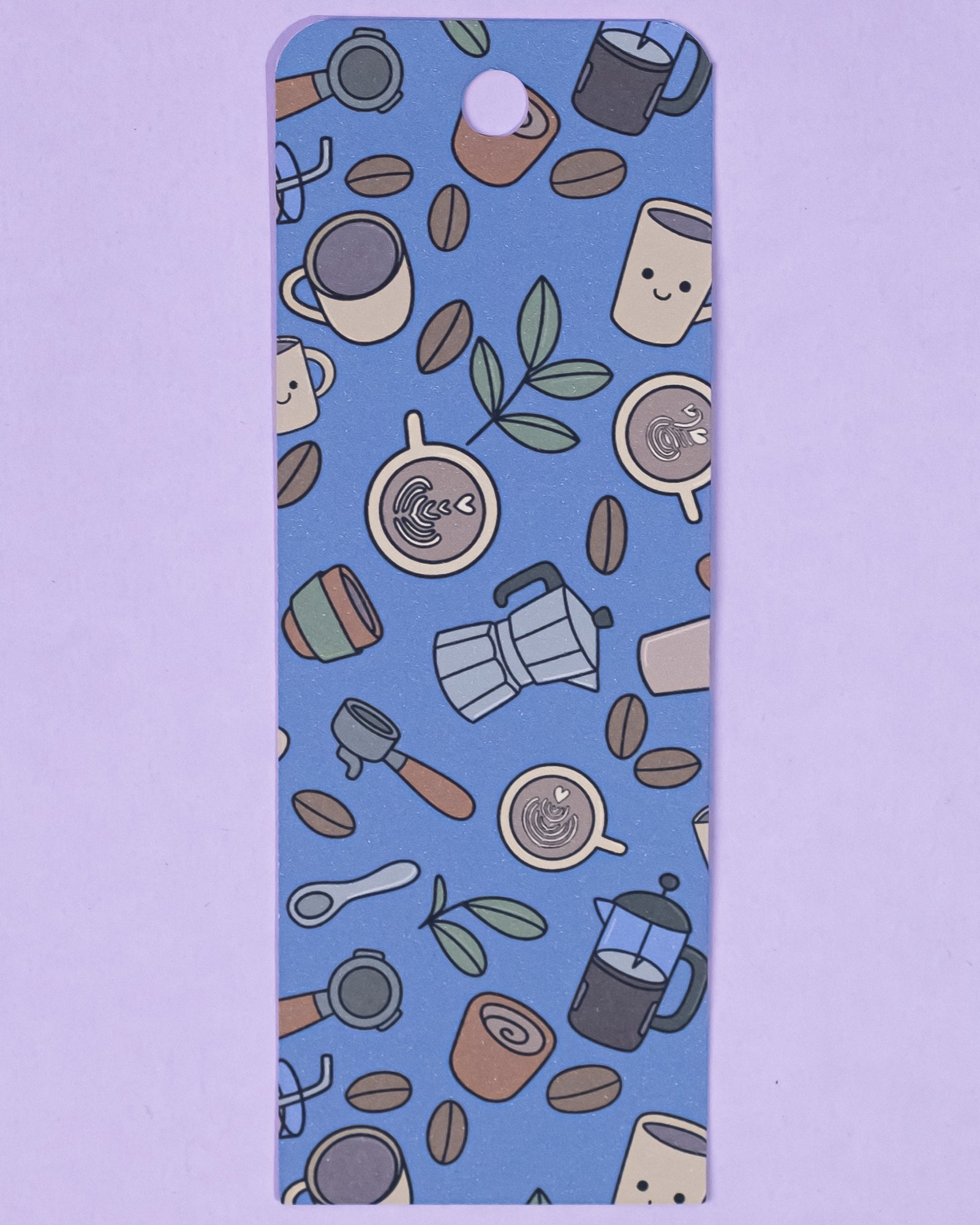 Coffee Time Bookmark | Cute Coffee Lover Bookmark