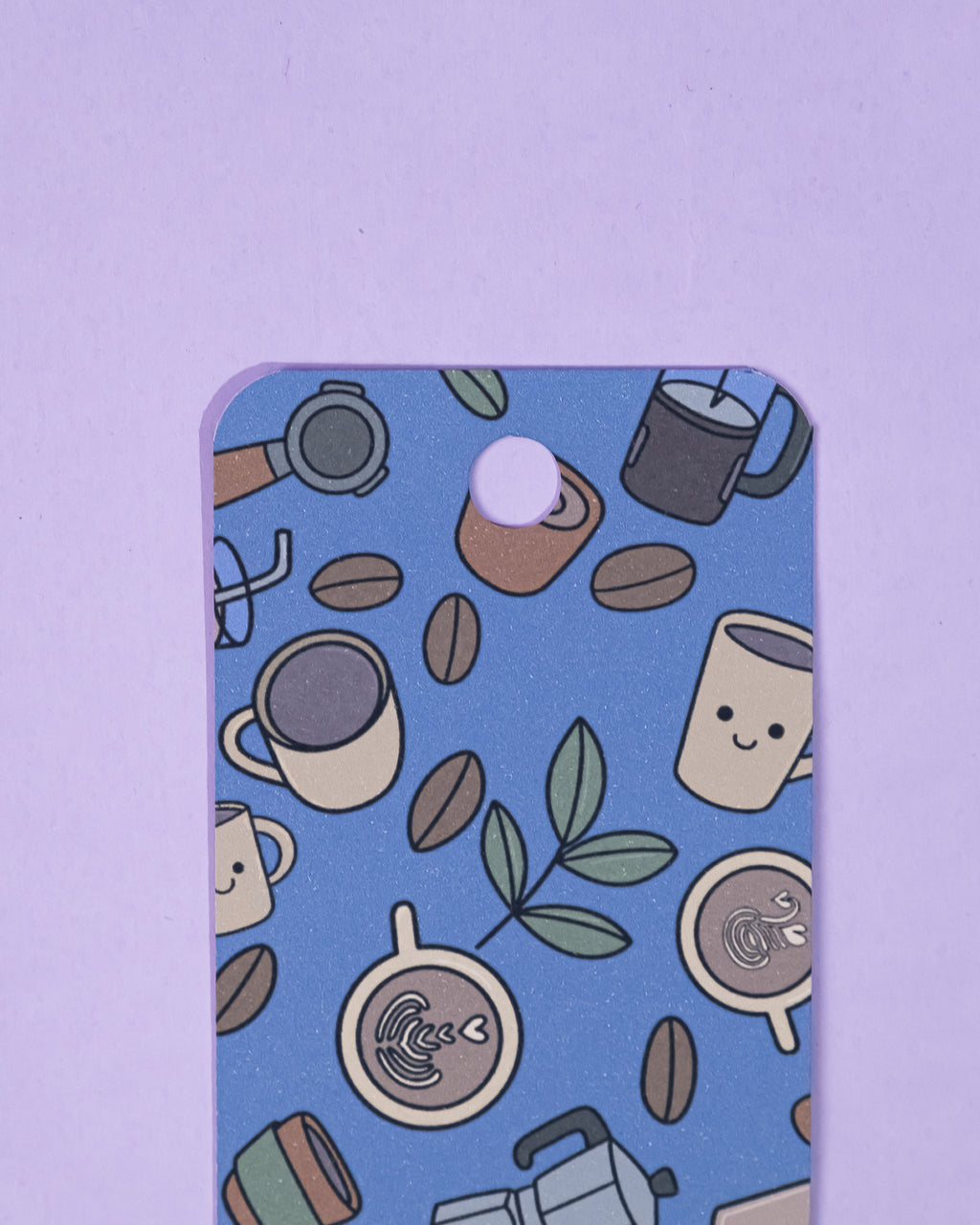 Coffee Time Bookmark | Cute Coffee Lover Bookmark