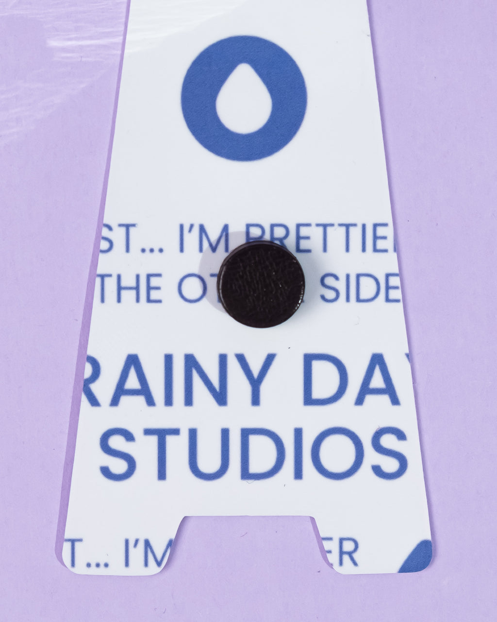 Wet Floor Sign Magnetic Bookmark | Cute Novelty Bookmark