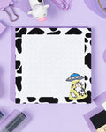 No Thoughts… Just Moo Memo Pad | Cute Cow Memo Pad