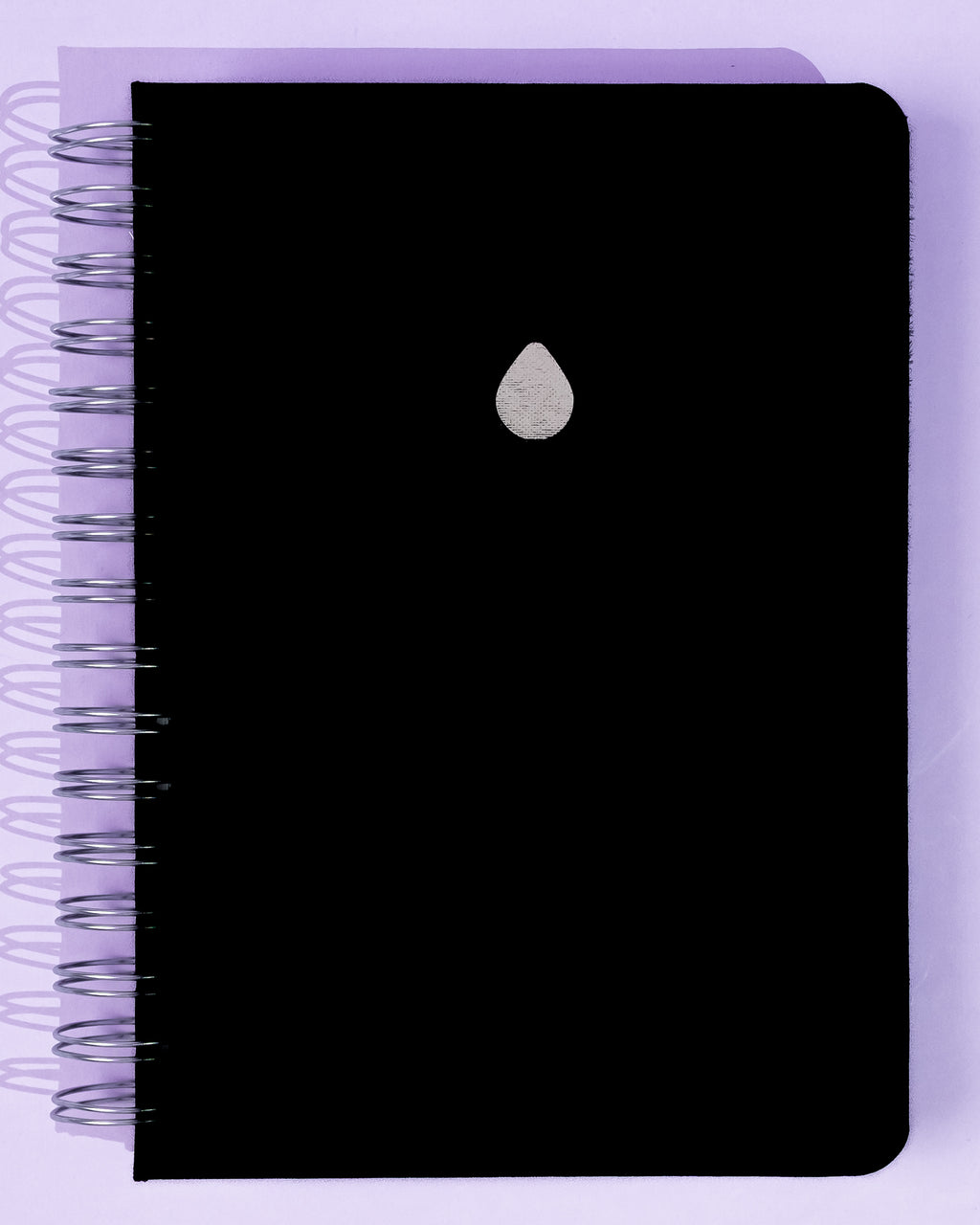 Wirebound A5 Dot Grid Notebook | Handmade Bullet Journal | 120gsm Premium Paper - Black