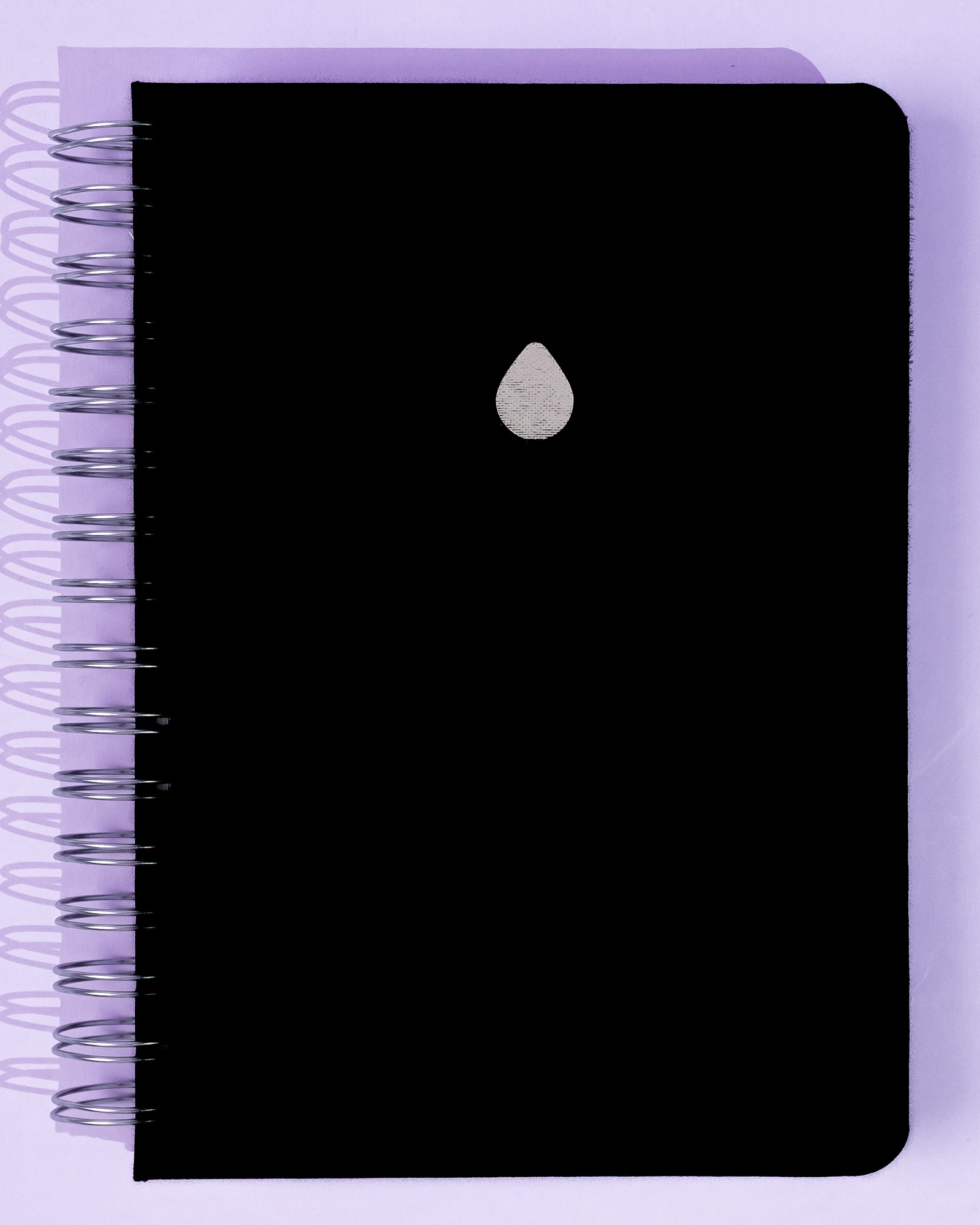 Wirebound A5 Dot Grid Notebook | Handmade Bullet Journal | 120gsm Premium Paper - Black