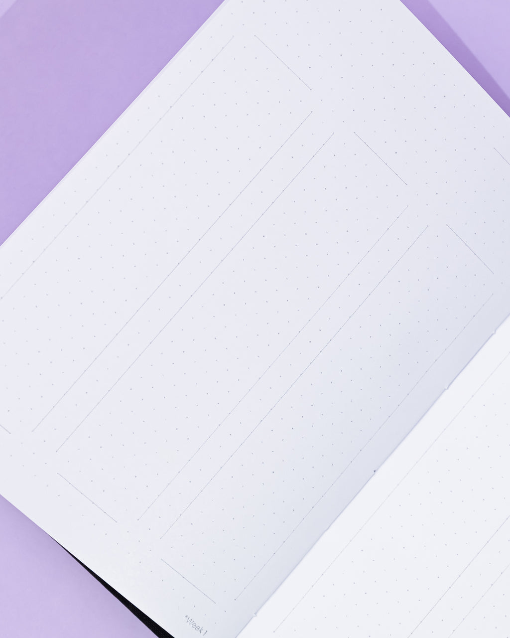 The Rainy Day System | Handmade A5 Assisted Bullet Journal | 120gsm Premium Paper - Black