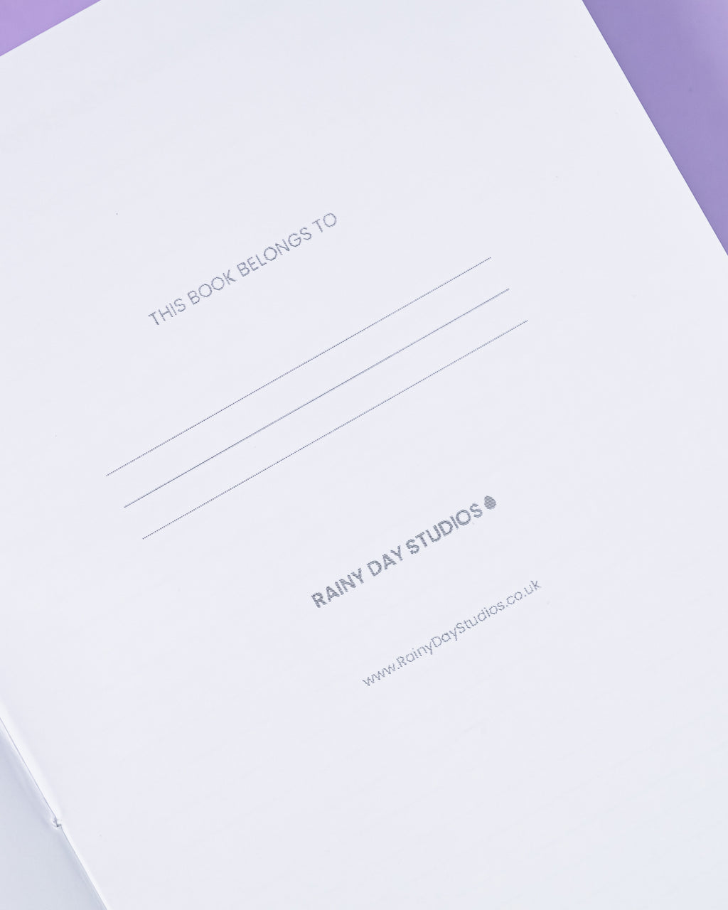 The Rainy Day System | Handmade A5 Assisted Bullet Journal | 120gsm Premium Paper - Black