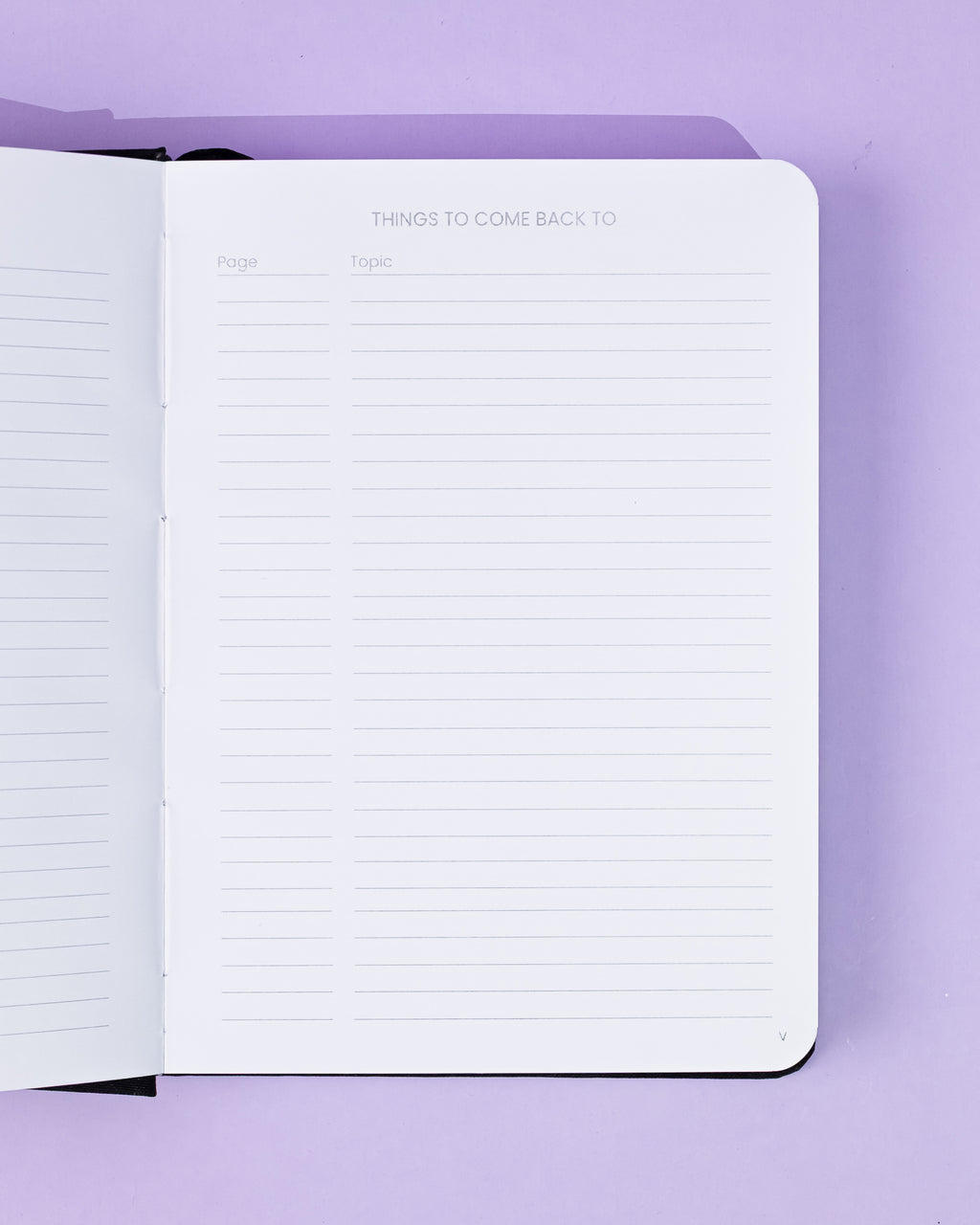 The Rainy Day System | Handmade A5 Assisted Bullet Journal | 120gsm Premium Paper - Black