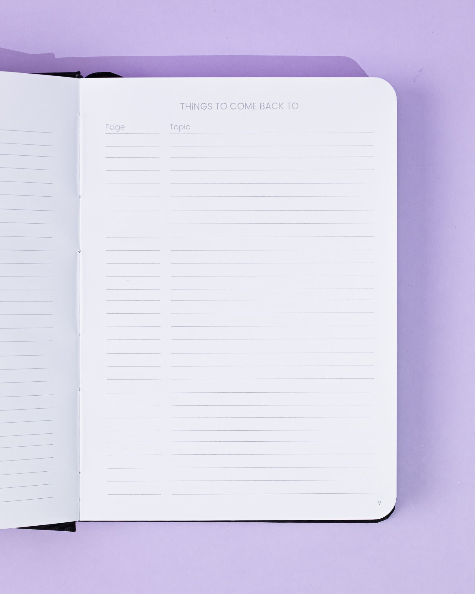 The Rainy Day System | Handmade A5 Assisted Bullet Journal | 120gsm Premium Paper - Black
