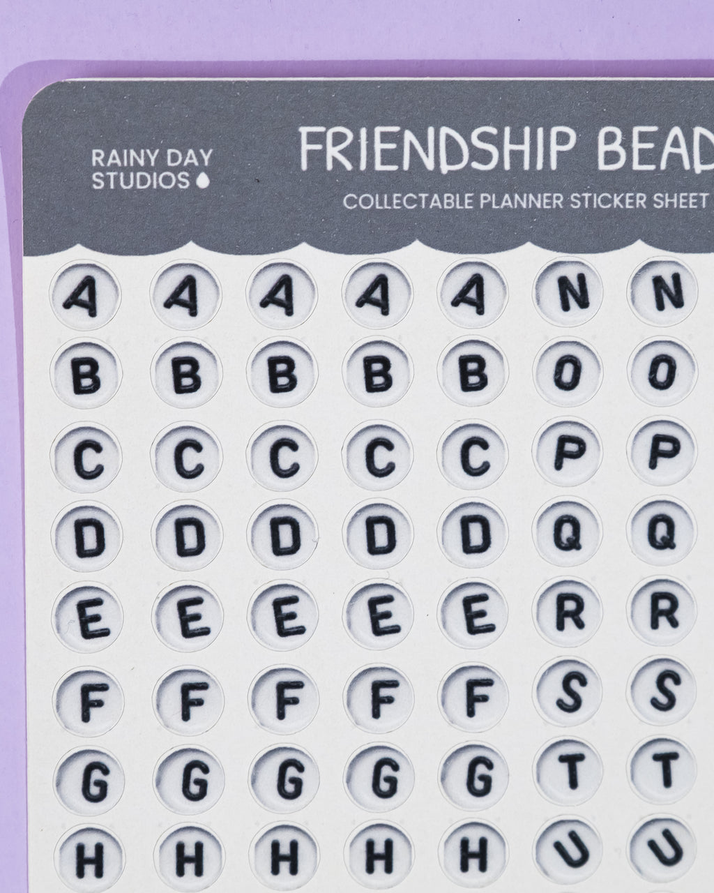 Friendship Beads | Collectable Planner Stickers