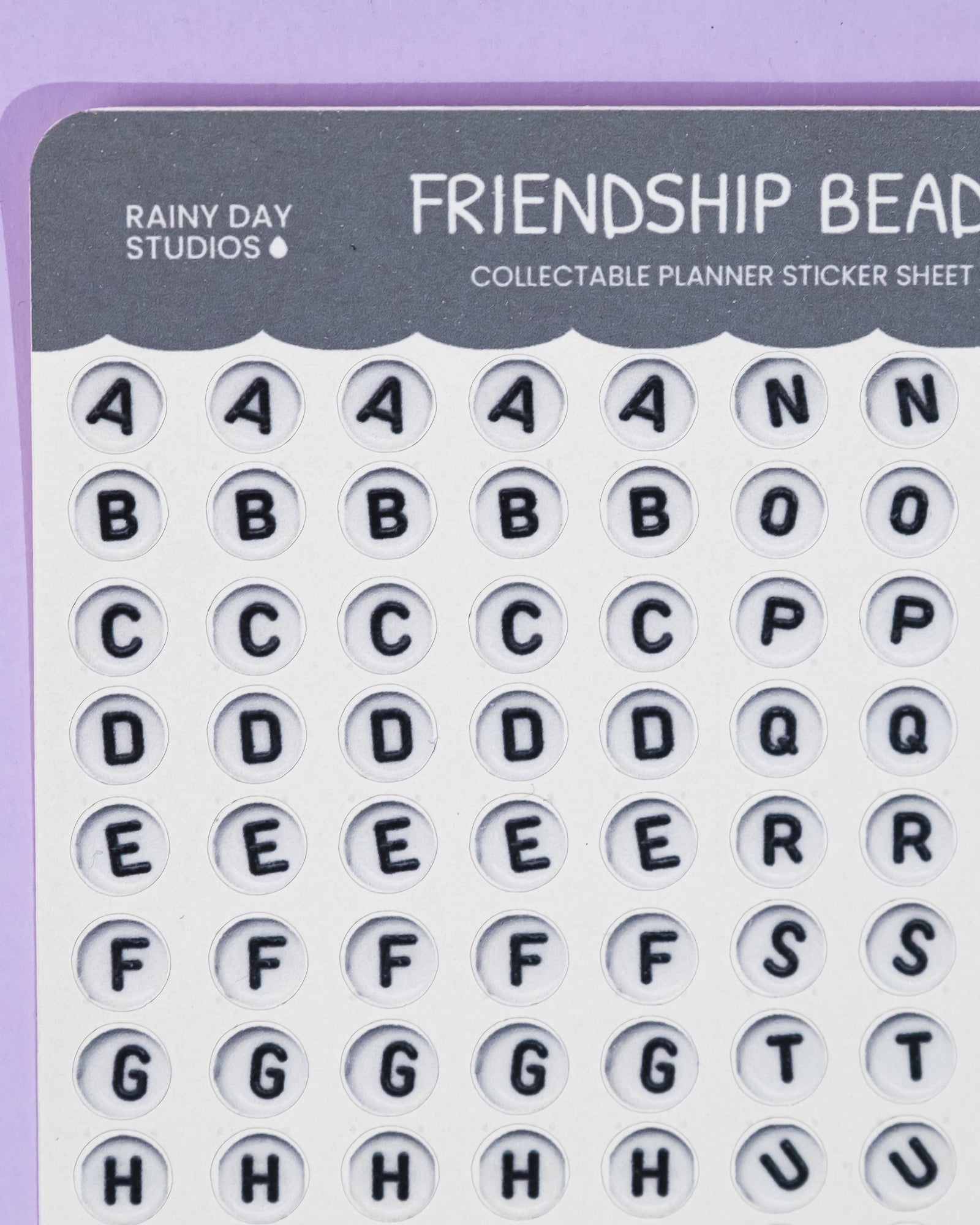 Friendship Beads | Collectable Planner Stickers