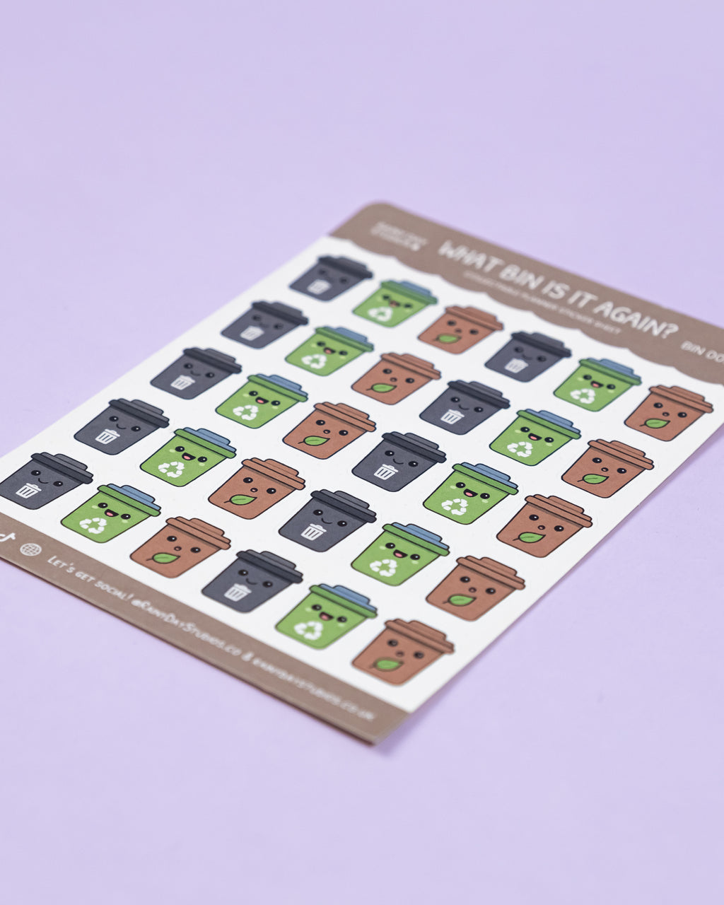 What Bin is it Again? | Collectable Planner Stickers