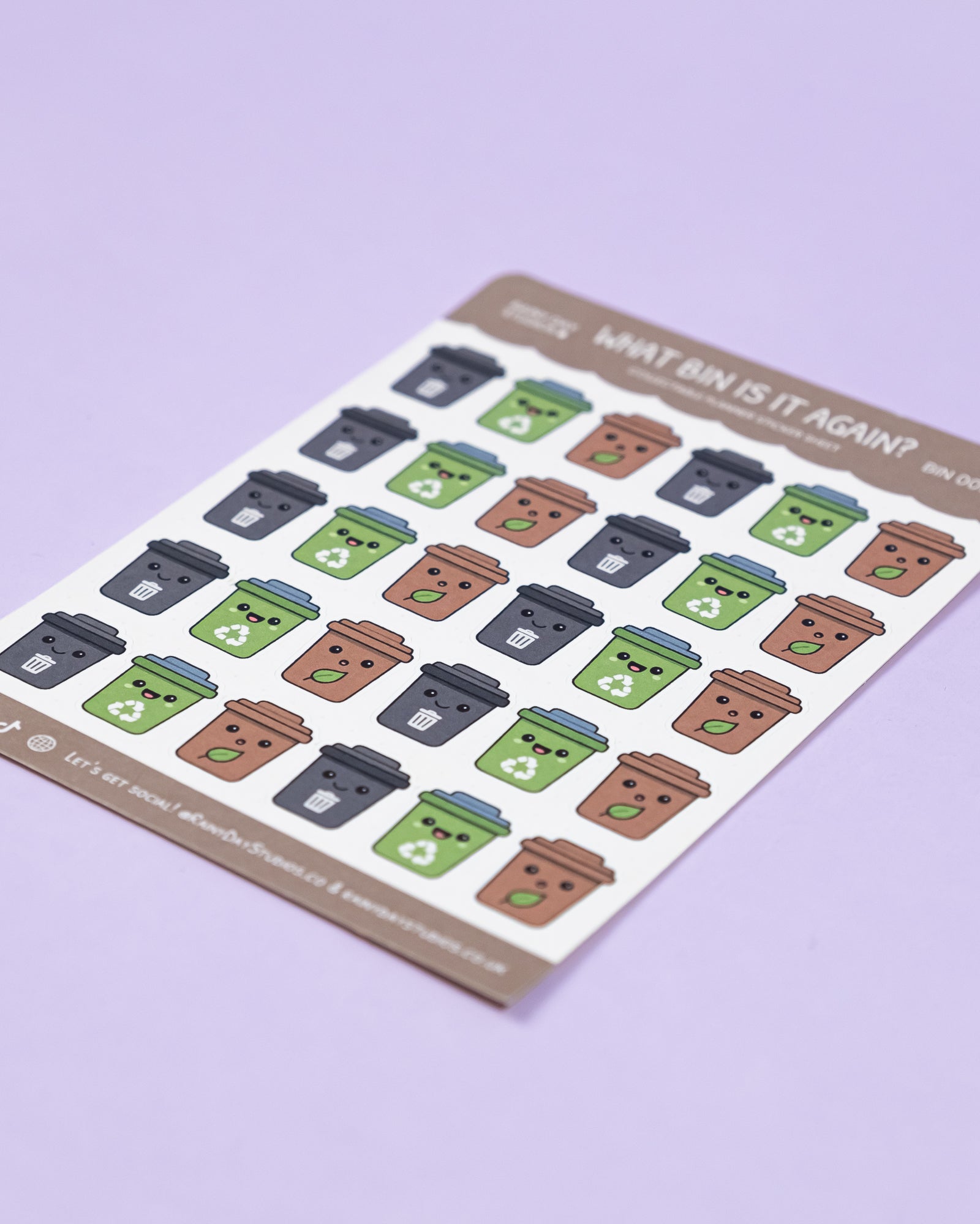 What Bin is it Again? | Collectable Planner Stickers